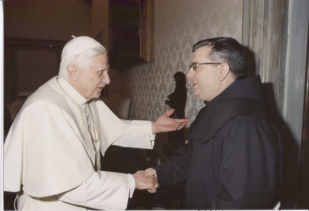 XVI. Benedek és a ferencesek