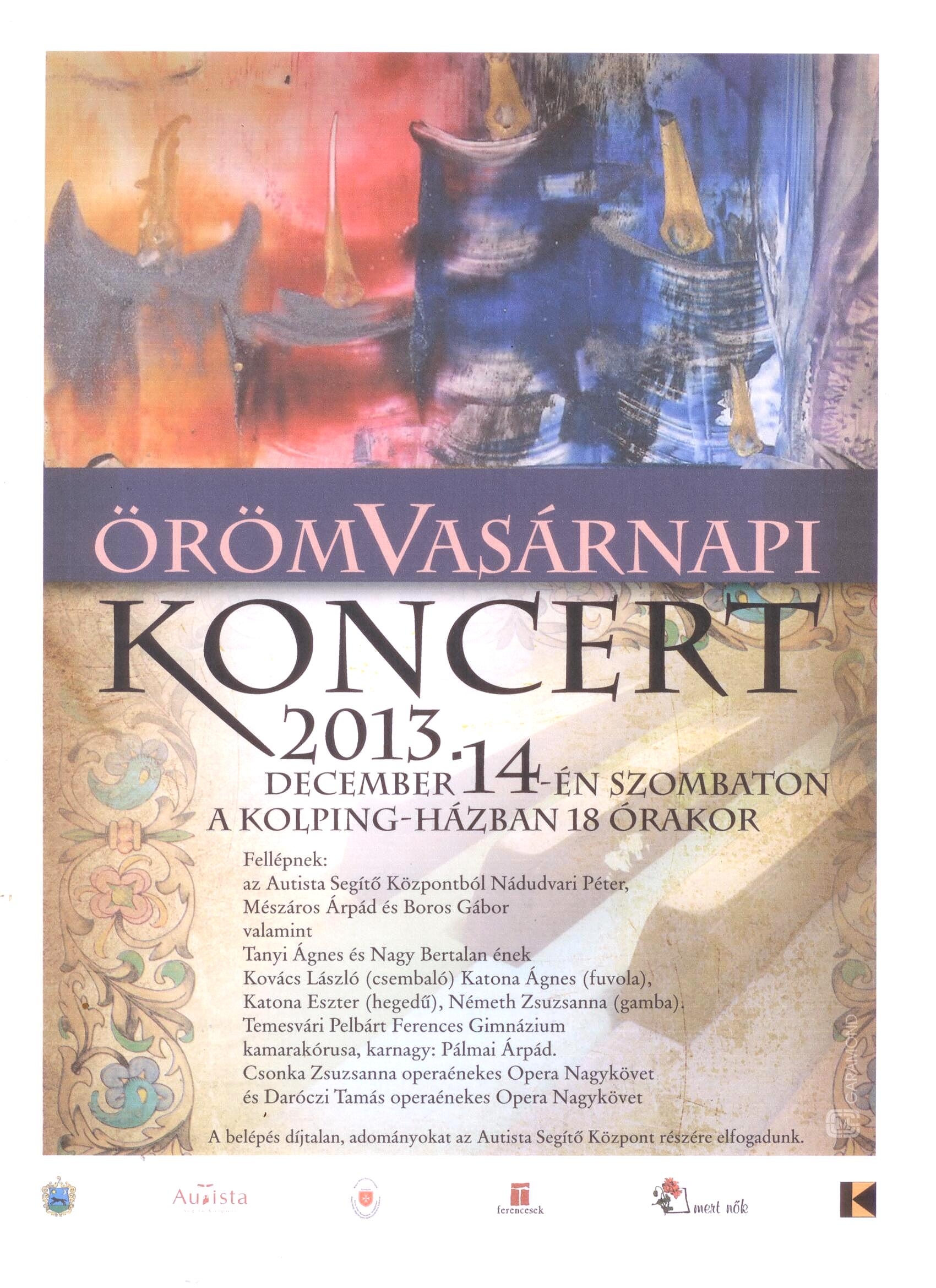 Örömvasárnapi koncert autistákkal