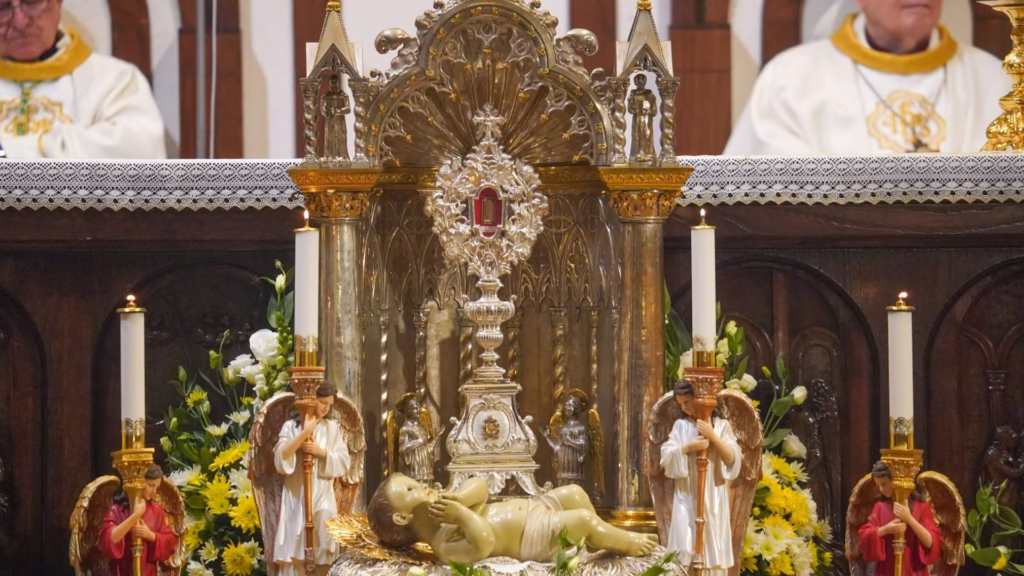 Karácsonyi homília Betlehemben 2024