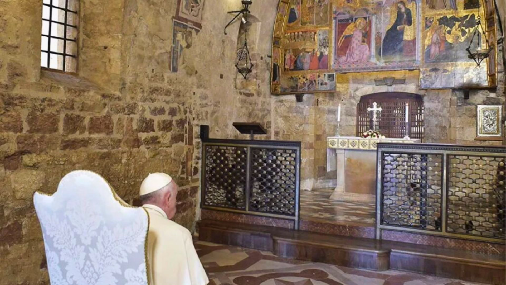 Ferenc pápa és Szent Ferenc