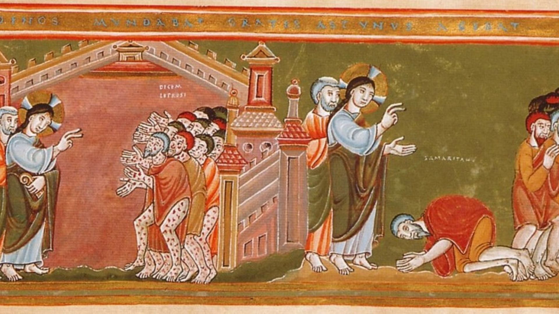(Lk 17,11–19) kiemelt
