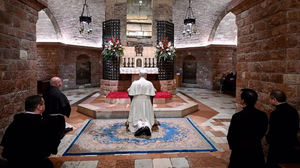 Leó pápa Assisiben (1)