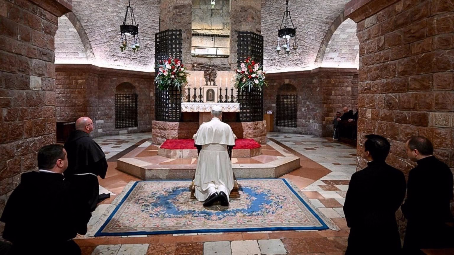 Leó pápa Assisiben (1)